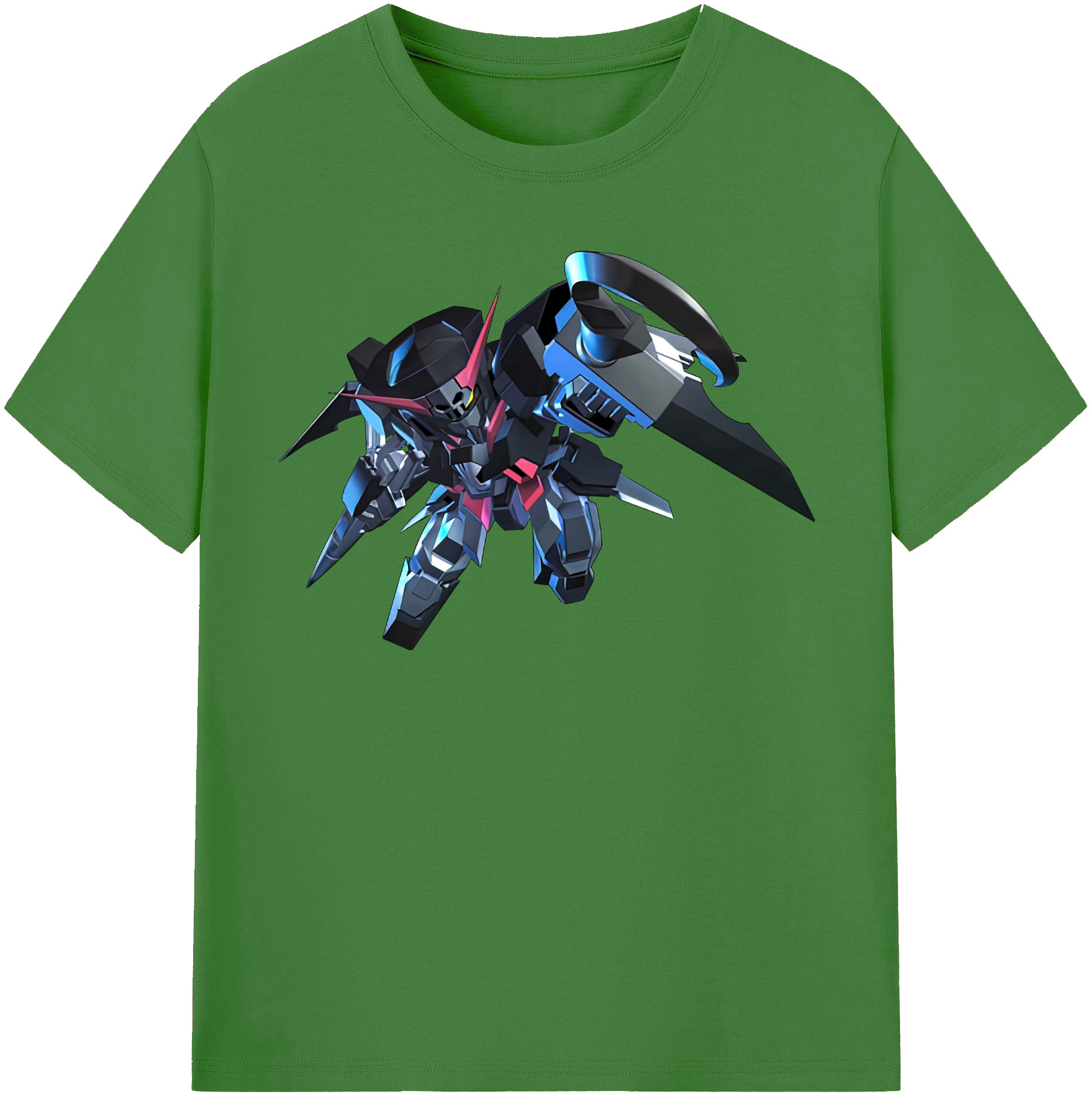 （画像用） 機動戦士ガンダム Mobile Suit Gundam レディースカジュアルプリントTシャツ（綿100％）